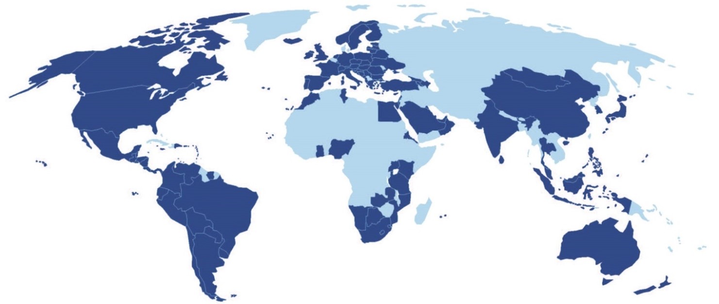 Carte mondiale RE/MAX
